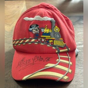Disney Red Mickey Mouse Train Adventure Hat